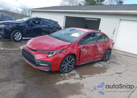 2021 Toyota Corolla Se from USA, damaged, VIN JTDS4MCE2MJ054525